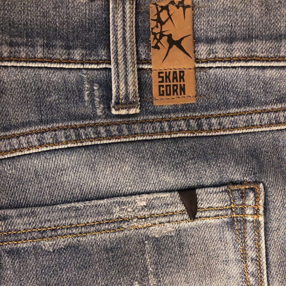 NWOT Madewell x Skargorn Thorn Slouch Jeans (27) - Picture 4 of 5